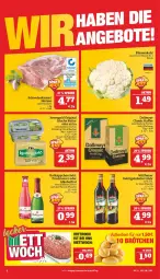 Gazetka promocyjna Marktkauf - Prospekt - Gazetka - ważna od 15.10 do 15.10.2022 - strona 6 - produkty: alkohol, Becher, blume, blumen, blumenkohl, butter, dallmayr, ecco, eis, flasche, frucht, fruchtsecco, gin, irische butter, kaffee, kerrygold, kräuter, likör, Mett, reis, rotkäppchen, schwein, schweine, sekt, Ti, wein, weine, wilthener, ZTE