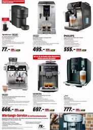 Gazetka promocyjna Media Markt - Prospekte - Gazetka - ważna od 08.07 do 08.07.2023 - strona 7 - produkty: amica, asti, auto, Bad, De'Longhi, delonghi, eis, elle, espresso, Jura, kaffee, kaffeegenuss, kaffeespezialitäten, kaffeevollautomat, Kapselmaschine, latte, Leuchte, milch, nespresso, nuss, Philips, ps4, Reinigung, reis, rind, rinder, Schal, siemens, smartphone, Software, Spezi, tasse, Ti