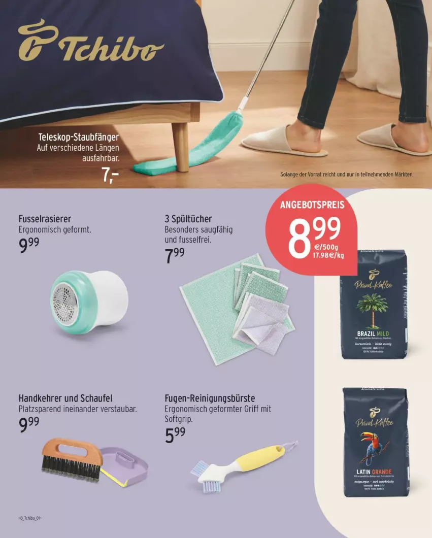 Aktueller Prospekt Edeka - Prospekte - von 19.01 bis 24.01.2026 - strona 17 - produkty: bürste, ndk, rasierer, Reinigung, reinigungsbürste, Teleskop, tücher