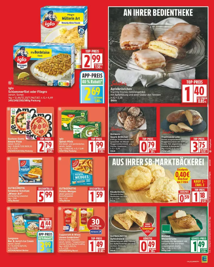 Aktueller Prospekt Edeka - Prospekte - von 19.01 bis 24.01.2026 - strona 9 - produkty: brötchen, korn, Müller, müllerin art, Ti