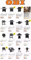 Gazetka promocyjna Obi - Prospekte - Gazetka - ważna od 16.08 do 16.08.2022 - strona 9 - produkty: char-broil, enders, gasgrill, grill, Holz, holzkohle, holzkohlegrill, Kohlegrill, Kugel, kugelgrill, LG, Sport, tepro, Ti, tisch, weber
