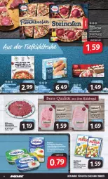 Gazetka promocyjna Markant - Prospekte - Gazetka - ważna od 09.04 do 09.04.2022 - strona 6 - produkty: bier, bierschinken, elle, flammkuchen, gutes essen, hochland, Käse, kuchen, lamm, mozzarella, Ofen, patros, rel, salami, schinken, steinofen, teller, wiltmann