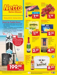 Gazetka promocyjna Netto Marken-Discount - Filial-Angebote - Gazetka - ważna od 04.06 do 04.06.2022 - strona 1 - produkty: angebot, angebote, beere, beeren, berliner, berliner kindl, bestpreis, bohne, butter, dallmayr, dallmayr prodomo, ecco, eis, erdbeere, erdbeeren, filet, frucht, fruchtsecco, grapefruit, Jubiläums, kaffee, leerdammer, natur, ndk, pils, pilsener, prodomo, reis, rotkäppchen, rucksack, sac, Schal, Schale, schwein, schweine, schweinefilet, sekt, Streichzart, Ti, wasser, weihenstephan, wein, weine, ZTE