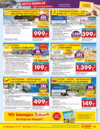 Gazetka promocyjna Netto Marken-Discount - Filial-Angebote - Gazetka - ważna od 04.06 do 04.06.2022 - strona 29 - produkty: angebot, aqua, Bad, Bademantel, Berger, buch, eier, eimer, eis, Gesichtsmaske, Holz, HP, Jordan, LG, magazin, Mantel, Maske, pool, reis, reiseveranstalter, reiseverlauf, Ria, rwe, Ti, trendtours touristik gmbh, uhr, vorteilspreis, ZTE