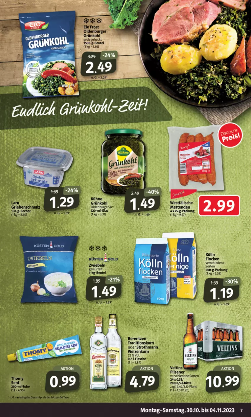 Aktueller Prospekt Markant - Prospekte - von 30.10 bis 04.11.2023 - strona 7 - produkty: tee, Ti, veltins