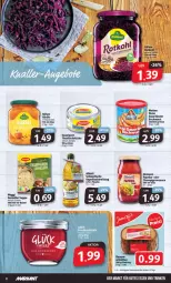Gazetka promocyjna Markant - Prospekte - Gazetka - ważna od 04.11 do 04.11.2023 - strona 8 - produkty: auer, beere, beeren, beutel, bockwurst, eis, erdbeere, erdbeeren, fisch, fische, gutes essen, homann, Kühne, Kürbis, maggi, paprika, reis, sauce, saupiquet, suppe, thunfisch, wurst, ZTE