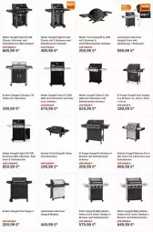 Gazetka promocyjna Obi - Prospekte - Gazetka - ważna od 27.09 do 27.09.2023 - strona 15 - produkty: decke, Deckel, enders, gasgrill, grill, Kocher, rösle, thermometer, Ti, tisch, weber