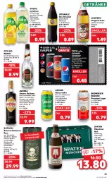 Gazetka promocyjna Kaufland - Gazetka - ważna od 10.08 do 10.08.2022 - strona 25 - produkty: alkohol, amaro, angebot, angebote, apfel, apfelwein, averna, bier, Blutorange, Brei, budweiser, cider, coupon, drink, eier, eis, erfrischungsgetränk, getränk, getränke, gin, gösser, honig, kräuter, kräuterlikör, kräutern, lack, likör, limette, limo, mac, malz, Mett, natur, orange, pepsi, radler, rum, saft, schoko, schokolade, Schwip Schwap, Spaten, Ti, tuc, vita, vitamalz, volvic, wein, zitrone, zitronen, zitronensaft, zucker