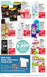 Gazetka promocyjna Kaufland - Gazetka - ważna od 10.08 do 10.08.2022 - strona 26 - produkty: angebot, auer, beutel, bio, bübchen, creme, duschgel, elnett, erde, freche freunde, frucht, garnier, gin, haarspray, hipp, kraft, sebamed, sensodyne, shampoo, snack, spülung, Ti, tisch, zahncreme, ZTE, zucker