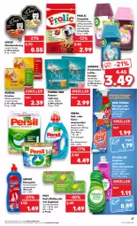 Gazetka promocyjna Kaufland - Gazetka - ważna od 10.08 do 10.08.2022 - strona 27 - produkty: airwick, angebot, angebote, beutel, Bref, bref power, colorwaschmittel, Friskies, frolic, geschirr, geschirrspülmittel, gin, hundenahrung, katzennahrung, klarspüler, kraft, limo, lufterfrischer, megaperls, müllbeutel, nassfutter, olive, orchidee, palmolive, pely, persil, purina, reiniger, rind, saft, Schal, Schale, somat, spülmittel, Ti, waschmittel, WICK, zitrone, zitronen