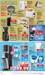 Gazetka promocyjna Kaufland - Gazetka - ważna od 10.08 do 10.08.2022 - strona 30 - produkty: angebot, angebote, bohne, bohnen, brita, crushed ice, edelstahl, eier, Eierkocher, Elan, Elektro, ente, filterkaffee, filterkartuschen, flasche, getränk, getränke, getränkesirup, handmixer, kaffee, kaffeebohnen, kaffeemaschine, Kaffeemühle, Kocher, leine, Maxtra, melitta, messer, Mixer, Pinsel, Reinigung, ring, Schal, Schale, sirup, Soda, sodastream, Springform, spülmaschinen, stabmixer, tasse, Ti, toast, toaster, wasser, wasserfilter, wasserkocher, wassersprudler, Zerkleinerer, ZTE