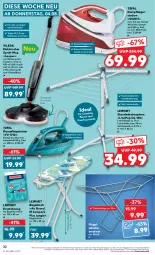 Gazetka promocyjna Kaufland - Gazetka - ważna od 10.08 do 10.08.2022 - strona 32 - produkty: akku, angebot, angebote, bügel, Bügeleisen, Bügelstation, bügeltisch, dampfbügeleisen, dampfbügelstation, eis, leifheit, leine, reis, schutzhülle, tefal, Ti, Tiere, tisch, Trockner, vileda, wäschespinne, wäschetrockner, wasser, ZTE