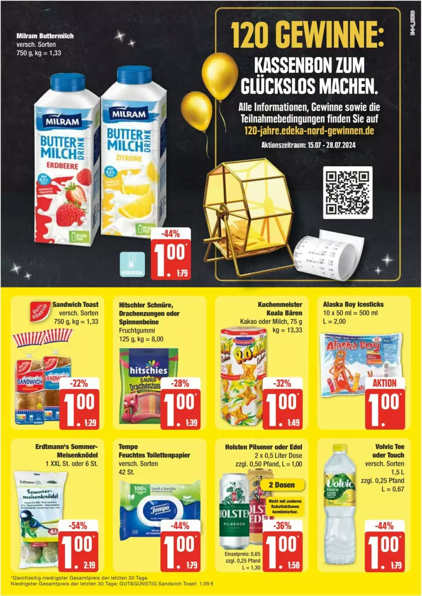 Aktueller Prospekt Edeka - Prospekte - von 22.07 bis 27.07.2024 - strona 3 - produkty: beere, erdbeere, mac, Ti