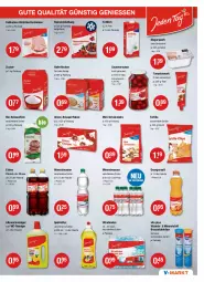 Gazetka promocyjna Vmarkt - V-Markt - Gazetka - ważna od 14.09 do 14.09.2022 - strona 11 - produkty: allzweckreiniger, Alwa, auer, Becher, beere, beeren, beutel, binden, bio, brause, Brausetabletten, eis, eistee, eiswaffeln, ente, flakes, flasche, hafer, haferflocken, hinterkochschinken, je 1-liter-flasche, keks, kirsch, kirsche, kirschen, kochschinken, milch, mineralwasser, orange, orangen, orangensaft, pfirsich, quark, reiniger, reis, Reiswaffeln, saft, sauerkirschen, schinken, schoko, spülmittel, tablet, tablett, Tablette, tee, Ti, tomate, tomaten, tomatenmark, tortilla, vita, waffeln, wasser, wc-reiniger, weck, zitrone, zucker