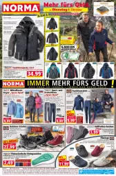 Gazetka promocyjna Norma - Norma - Gazetka - ważna od 11.10 do 11.10.2022 - strona 1 - produkty: aqua, asti, Bau, Bebe, bett, Clogs, decksohle, eis, Elan, elle, Frottee-Socken, funktionsshirt, gin, Handy, hose, Jacke, kopfhörer, ndk, reis, Ria, schuhe, shirt, socken, Spiele, Sport, Tasche, taschen, tee, Ti, Tipi, tisch, topper, wasser, Windschutz