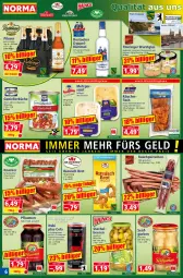 Gazetka promocyjna Norma - Norma - Gazetka - ważna od 11.10 do 11.10.2022 - strona 6 - produkty: auer, Bau, Bauer, Becher, beere, beeren, brot, cola, eier, eiersalat, filet, filets, fisch, flasche, frucht, Geflügel, getränk, gulasch, gurke, gurken, honig, Honig-Senf, HP, jagdwurst, knacker, kräuter, kräuterlikör, Kreide, küche, kühlregal, lachs, lachsfilet, lachsfilets, leberwurst, LG, likör, lorenz, Mett, Mixgetränk, pflaume, pflaumen, pils, pilsner, Rauch, regal, ring, Rostocker, Rotwurst, russisch brot, salat, sauce, senf, spitzenqualität, Stachelbeeren, Ti, wurst, zucker