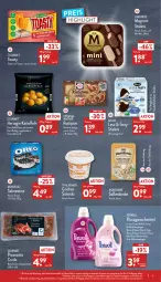 Gazetka promocyjna Aldi Nord - Aldi-Vorschau - Gazetka - ważna od 23.04 do 23.04.2022 - strona 9 - produkty: aus der tiefkühlung, Becher, blume, blumen, blumenöl, Blüte, brot, eimer, eis, geback, gin, kartoffel, kartoffeln, langnese, magnum, malz, mondamin, mondelez, Ofen, oreo, original wagner, perwoll, prosciutto, prosciutto crudo, reis, rohschinken, rustipani, sahne, salami, schinken, Schmalz, snack, sonnenblume, sonnenblumen, sonnenblumenöl, Soße, stieleis, Ti, toast, toasty, torte, wagner, waschmittel, wolle, ZTE