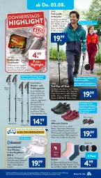 Gazetka promocyjna AldiSud - NÄCHSTE WOCHE - Gazetka - ważna od 05.08 do 05.08.2023 - strona 26 - produkty: aldi, alle artikel ohne dekoration, Bau, baumwolle, beutel, brot, Brotdose, bügel, Crofton, decksohle, dekoration, dell, edelstahl, eis, elle, erde, flasche, gin, hose, Hylo, in-ear-kopfhörer, Jacke, kleid, Kleidung, kopfhörer, Laufen, LG, Mode, nuss, reis, rel, Ria, rwe, schuhe, shorts, socken, Tasche, taschen, Ti, tragegriff, trinkflasche, wasser, wolle, ZTE