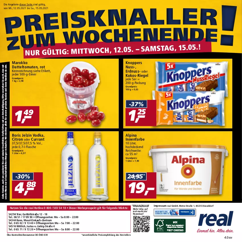 Aktueller Prospekt Real - Real Handzettel - von 10.05 bis 15.05.2021 - strona 56