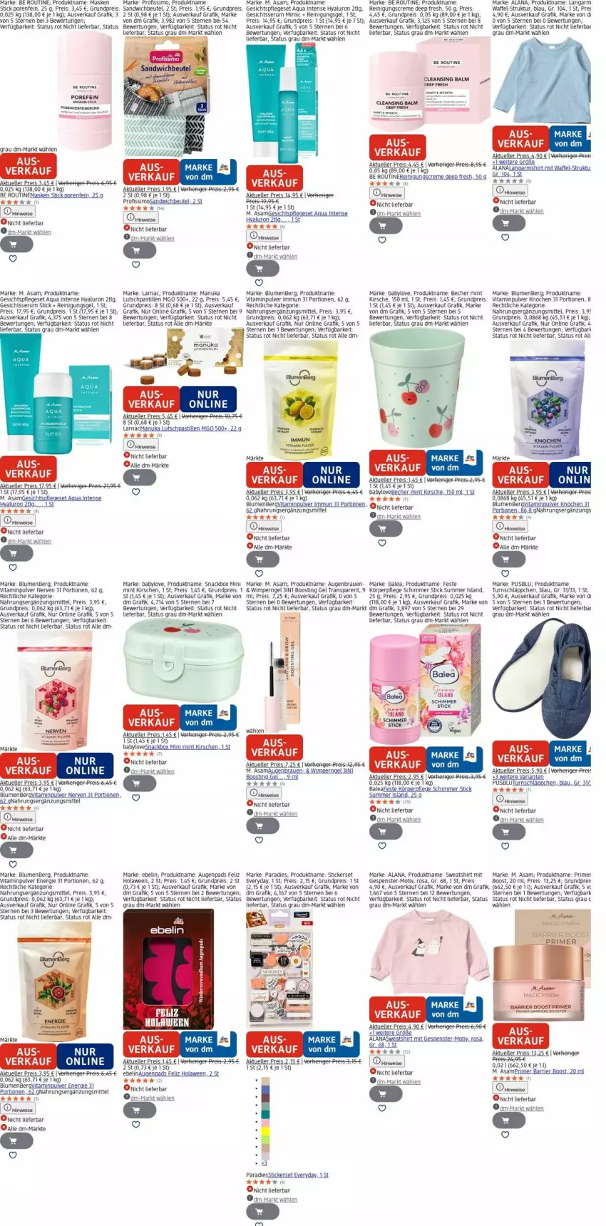 Aktueller Prospekt Dm Drogerie - Prospekte - von 15.12 bis 24.12.2025 - strona 10 - produkty: aqua, asti, Babylove, Becher, beutel, blume, blumen, creme, eier, eis, elle, gesichtspflege, HP, hyaluron, kirsch, kirsche, kirschen, körperpflege, Langarmshirt, LG, Maske, mint, nuk, Profissimo, Reinigung, Reinigungsgel, reis, rel, Ria, rum, sandwich, Serum, shirt, sim, snack, Sweatshirt, Ti, Tiere, usb, vita, Yo