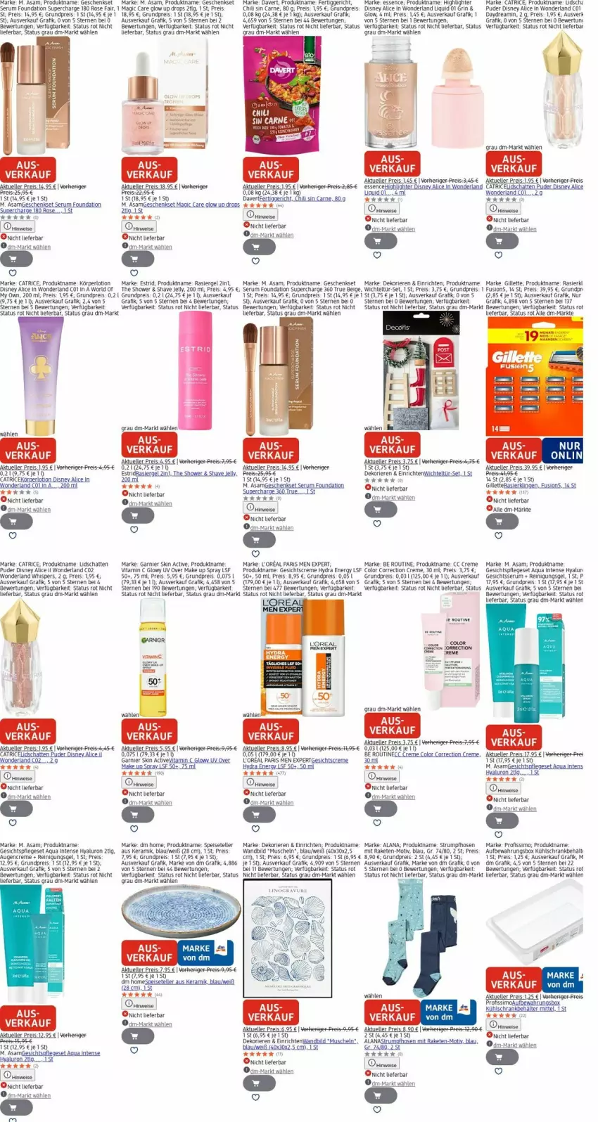 Aktueller Prospekt Dm Drogerie - Prospekte - von 15.12 bis 24.12.2025 - strona 9 - produkty: aqua, aufbewahrungsbox, Behälter, chili, creme, disney, eis, elle, fertiggericht, fusion5, garnier, geschenkset, Gesichtscreme, gesichtspflege, gillette, hose, hosen, hyaluron, Körperlotion, kühlschrank, l'oreal, LG, Lotion, make up, Muscheln, Profissimo, Raketen, rasiergel, Rasierklinge, rasierklingen, Reinigung, Reinigungsgel, reis, rum, rwe, Schrank, Serum, sim, Speiseteller, Strumpfhose, tee, teller, Ti, vita, Vitamin C, Wichtel, Yo