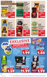 Gazetka promocyjna Kaufland - Prospekt - Gazetka - ważna od 18.09 do 18.09.2024 - strona 20 - produkty: angebot, auer, ball, beutel, bohne, bohnen, bohnenkaffee, caramel, creme, getränk, getränke, getränkepulver, gin, Happy Day, jacobs, jacobs krönung, kaffee, kaffeespezialitäten, kakao, Käse, Loose, löslicher bohnenkaffee, löslicher kaffee, mam, maracuja, milch, milka, Nescafé, nescafé gold, nesquik, nuss, oreo, Palette, quark, quäse, Rauch, riegel, saft, sandwich, Spezi, tasse, Ti, tisch, toast, ZTE