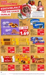 Gazetka promocyjna Kaufland - Prospekt - Gazetka - ważna od 18.09 do 18.09.2024 - strona 22 - produkty: angebot, bahlsen, baileys, beere, beeren, bier, biscoff, butter, butterkeks, Cap, cappuccino, cin, creme, Doppelkekse, eier, frucht, geback, griesson, haselnuss, kaffee, kakao, karamell, keks, kekse, kokos, kuchen, leibniz, mac, milka, mit frucht, nuss, oreo, rezept, schoko, schokolade, Segafredo, stube, Ti, torte, vanille, waffeln, ZTE, zucker