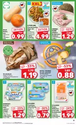 Gazetka promocyjna Kaufland - Prospekt - Gazetka - ważna od 18.09 do 18.09.2024 - strona 37 - produkty: angebot, angebote, auer, Becher, brot, butter, champignon, champignons, frischkäse, frischkäsezubereitung, geback, geschnetzeltes, gouda, hähnchenbrust, joghur, joghurt, Käse, kochschinken, kräuter, kräutern, Krustenbrot, Kürbis, LG, natur, orange, purland, pute, Schal, Schale, schinken, Schmelzkäse, schmelzkäsezubereitung, schnitten, schnittkäse, schwein, Ti, tisch, wein, Zelt