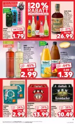 Gazetka promocyjna Kaufland - Prospekt - Gazetka - ważna od 18.09 do 18.09.2024 - strona 5 - produkty: alkohol, angebot, angebote, Bad, beutel, bier, bourbon, bowle, bree, drink, eis, erdinger, fisch, frucht, fruchtsaft, Geflügel, Hohes C, honig, katzennahrung, krombache, krombacher, krombacher pils, mac, orange, orangen, orangensaft, pils, Pinot, pinot noir, purina, qualitätswein, raspberry, reis, rum, saft, salat, salate, Ti, wein, weine, ZTE