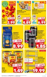 Gazetka promocyjna Kaufland - Prospekt - Gazetka - ważna od 18.09 do 18.09.2024 - strona 7 - produkty: alkohol, angebot, angebote, bohne, bohnen, braten, brustfilet, caffè crema, coca-cola, cola, easymaxx, eis, elle, filet, getränk, gin, ginger, hähnchenbrust, hähnchenbrustfilet, ideal zum braten, jack daniel, jack daniel's, kotelett, lemonade, maggi, Mixgetränk, mövenpick, natur, Ofen, purland, ravioli, regal, reis, Romatomaten, schwein, schweine, schweinekotelett, schwerlastregal, Ti, tomate, tomaten, wein, weine, whiskey, ZTE