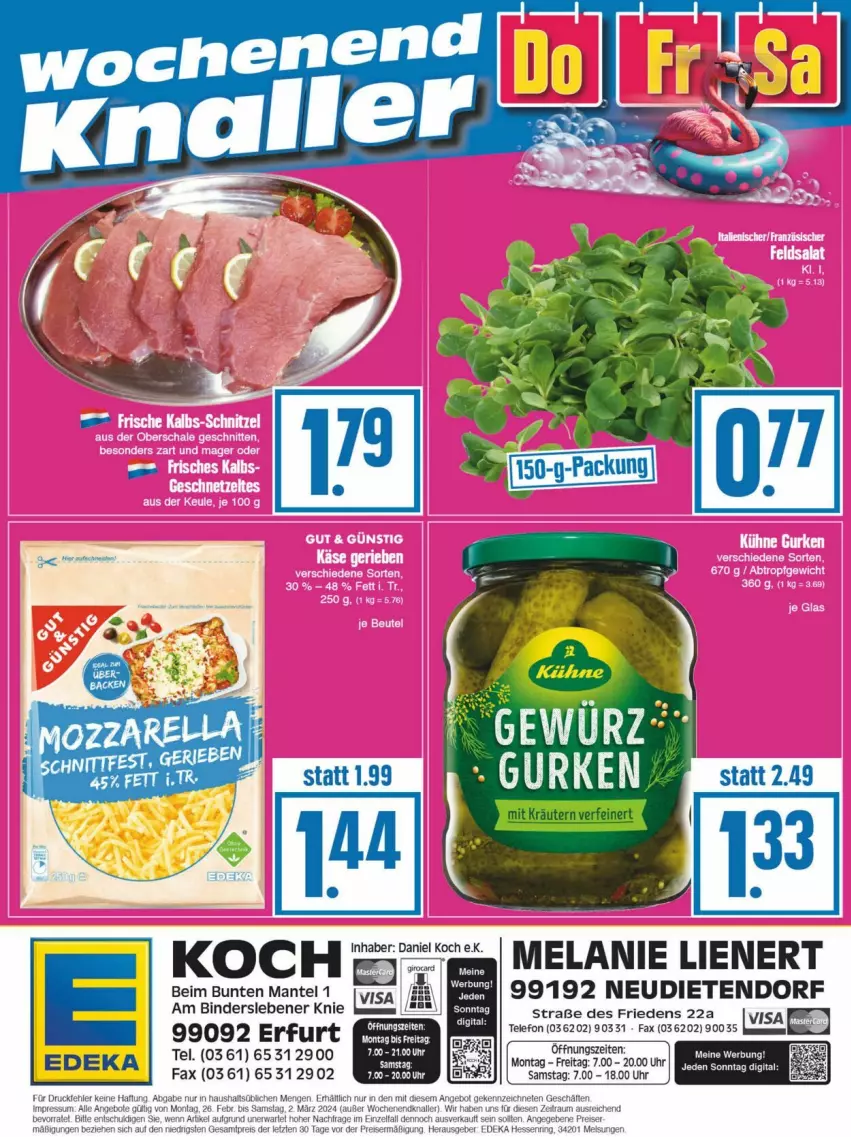 Aktueller Prospekt Edeka - Prospekte - von 24.02 bis 02.03.2024 - strona 20 - produkty: deka, Elan, Mantel, uhr