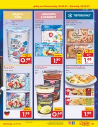 Gazetka promocyjna Netto Marken-Discount - Filial-Angebote - Gazetka - ważna od 30.09 do 30.09.2023 - strona 41 - produkty: angebot, apfel, bestpreis, butter, buttermilch, coppenrath, dessert, desserts, Dr. Oetker, eis, frucht, fruchtzwerge, joghur, joghurt, Käse, kirsch, milch, mousse, pudding, reine buttermilch, reis, rel, rustipani, Strudel, Ti, vanille, wagner, zott, zottarella, ZTE