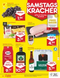 Gazetka promocyjna Netto Marken-Discount - Filial-Angebote - Gazetka - ważna od 30.09 do 30.09.2023 - strona 46 - produkty: angebot, angebote, bestpreis, bohne, bohnen, bolognese, discount, eis, ente, Germ, Holz, intermezzo, jägermeister, kaffee, kaffeebohnen, kracher, kräuter, kräuterlikör, küche, Küchen, lasagne, likör, marken-discount, Meister, ndk, pils, pilsener, reis, Schal, Schale, Segafredo, Ti, trauben, veltins, veltins pilsener, ZTE