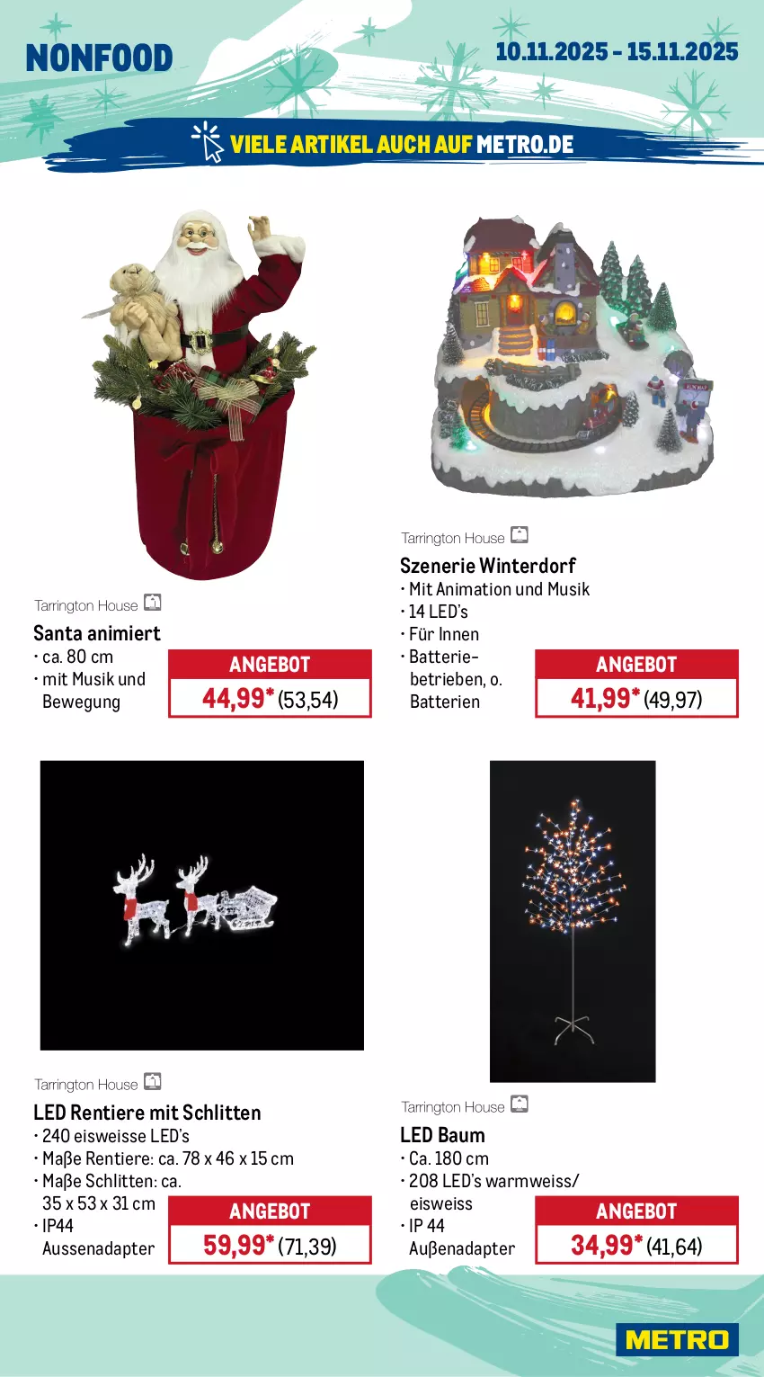Aktueller Prospekt Metro - Wochen-Angebote - von 10.11 bis 15.11.2025 - strona 25 - produkty: adapter, angebot, batterie, batterien, Bau, eis, Metro, Schlitten, Ti, Tiere