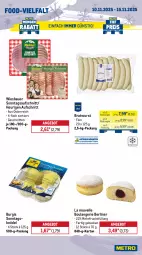 Gazetka promocyjna Metro - Wochen-Angebote - Gazetka - ważna od 15.11 do 15.11.2025 - strona 10 - produkty: angebot, auer, aufschnitt, Bau, Bauer, berliner, beutel, bratwurst, De Cecco, ecco, eis, elle, filet, filets, flasche, frucht, geback, gewürz, gewürzketchup, Hela, hering, Herings, heringsfilets, Heu, italienische pasta, ketchup, Knödel, lindt, pasta, reis, ring, schnitten, schoko, schokolade, tafelschokolade, Ti, wiesbauer, wurst