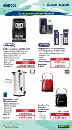 Gazetka promocyjna Metro - Wochen-Angebote - Gazetka - ważna od 15.11 do 15.11.2025 - strona 23 - produkty: angebot, auer, auto, delonghi, edelstahl, eis, elle, entkalker, garraum, Glühwein, grill, handmixer, kaffee, kaffeevollautomat, kaffeevollautomaten, Kocher, lack, LG, mac, Metro, mikrowelle, milch, Mixer, reis, sonderposten, stabmixer, teller, thermostat, Ti, timer, tisch, tomate, tomaten, Vakuumierer, vollautomaten, wasser, wasserfilter, wasserkocher, wein