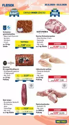 Gazetka promocyjna Metro - Wochen-Angebote - Gazetka - ważna od 15.11 do 15.11.2025 - strona 3 - produkty: angebot, axe, braten, brustfilet, decke, Deckel, eis, entrecôte, filet, fleisch, geschnetzeltes, gewürz, gyros, hähnchenbrust, hähnchenbrustfilet, Haxe, Kaninchenkeule, lamm, Metro, natur, reis, rind, rinder, rinder-rouladen, rinderbraten, rindfleisch, rouladen, Schal, Schale, schinken, schwein, schweine, schweinenacken, steak, steakhüfte, Ti, tiefpreis, wein, weine, Zelt