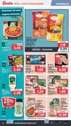 Gazetka promocyjna Famila - Prospekte - Gazetka - ważna od 19.11 do 19.11.2022 - strona 18 - produkty: apfel, baguette, brötchen, coppenrath, decke, eis, flasche, Gänsebrust, Goldstücke, heinz, iglo, Kaiser, Kaisersemmel, korn, langnese, pizza, Rahmgemüse, reis, rotkohl, Semmel, Ti, tiefkühlkost, torte, veggie, Veggie Love, viennetta, Yo, ZTE