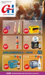Gazetka promocyjna Getraenke Hoffmann - Prospekte - Gazetka - ważna od 11.07 do 11.07.2026 - strona 1 - produkty: Alwa, angebot, angebote, aperitif, aperol, Bad, Benediktiner, bier, brause, coca-cola, cola, ecco, eis, Jubiläums, krombache, krombacher, krombacher pils, mineralwasser, natur, natürliches mineralwasser, oder radler, pils, radler, Steinsieker, Ti, wasser, weissbier