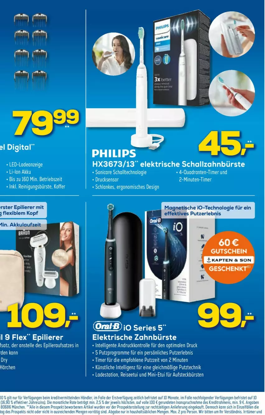 Aktueller Prospekt Euronics - Prospekte - von 22.02 bis 01.03.2023 - strona 26 - produkty: akku, epilierer, gutschein, Ti, tisch