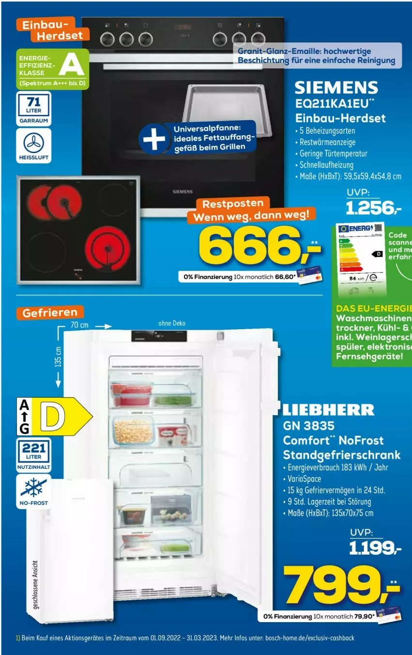 Aktueller Prospekt Euronics - Prospekte - von 22.02 bis 01.03.2023 - strona 27 - produkty: Bau, eis, Elektro, garraum, herdset, maille, Reinigung, rum, Spektrum, Ti, Trockner, waschmaschine, waschmaschinen, wein