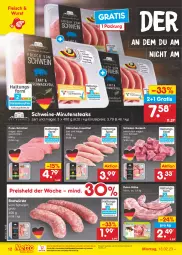 Gazetka promocyjna Netto Marken-Discount - Filial-Angebote - Gazetka - ważna od 18.02 do 18.02.2023 - strona 12 - produkty: bestpreis, eis, filet, fleisch, gulasch, minutensteaks, ndk, pute, reis, schinken, schnitten, schnitzel, schwein, schweine, steak, steaks, Ti, wein, weine, wurst