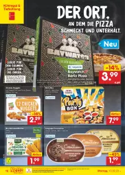 Gazetka promocyjna Netto Marken-Discount - Filial-Angebote - Gazetka - ważna od 18.02 do 18.02.2023 - strona 16 - produkty: bestpreis, bio, Bio-Gemüse, chicken nuggets, chili, cremissimo, curry, dip, eis, kühlregal, langnese, langnese cremissimo, margherita, ndk, nuggets, pizza, regal, reis, salami, sauce, sim, snack, snacks, Ti