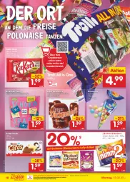 Gazetka promocyjna Netto Marken-Discount - Filial-Angebote - Gazetka - ważna od 18.02 do 18.02.2023 - strona 18 - produkty: bestpreis, bonbons, brause, eis, frucht, Kinder, ndk, nestlé, Nimm 2, reis, ritter, ritter sport, Sport, Ti, trolli, Tüte