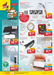 Gazetka promocyjna Netto Marken-Discount - Filial-Angebote - Gazetka - ważna od 18.02 do 18.02.2023 - strona 22 - produkty: akku, armatur, auer, batterie, Bewegungssensor, dusche, eis, elle, ente, Garten, Lampe, Leuchte, leuchten, ndk, perlen, Rauch, reis, spartipp, Spezi, stifte, Tasche, taschen, taschenlampe, thermostat, Ti, uhr, usb, wasser
