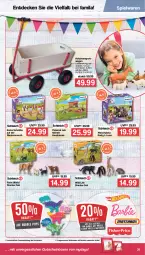 Gazetka promocyjna Famila - Prospekte - Gazetka - ważna od 29.01 do 29.01.2022 - strona 31 - produkty: aust, Barbie, decke, eis, elle, gutschein, Holz, Hot Wheels, HP, leine, mydays, reis, spielwaren, Sport, Stier, teller, Ti, Tiere, Transportwagen, Waschplatz, Weste, Wild