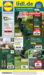 Gazetka promocyjna Lidl - Aktionsprospekt - Gazetka - ważna od 24.06 do 24.06.2023 - strona 53 - produkty: akku, angebot, angebote, Brei, bürste, eis, Elektro, elle, Fugenbürste, hochdruckreiniger, Kette, ladegerät, ndk, Parkside, rasen, rasenmäher, rasentrimmer, reiniger, reis, rel, säge, Schal, Schale, telefon, Ti, uhr