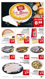 Gazetka promocyjna Marktkauf - Prospekt - Gazetka - ważna od 30.11 do 30.11.2024 - strona 15 - produkty: appenzeller, auer, bismarck, braten, brie, deutscher schnittkäse, eis, elle, emmi, filet, fisch, frischfisch, hartkäse, hering, holsteiner, ideal zum braten, Käse, kräuter, mac, Makrele, matjes, milch, natur, Pangasius, paprika, pfeffer, reis, rel, rind, ring, salat, schnittkäse, schweizer hartkäse, schweizer schnittkäse, steiner, Ti, tisch, torte, wolfsbarsch, ZTE, zwiebel, zwiebeln