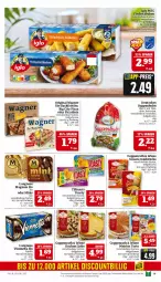 Gazetka promocyjna Marktkauf - Prospekt - Gazetka - ważna od 30.11 do 30.11.2024 - strona 19 - produkty: aktionspreis, caramel, coppenrath, deka, eis, fisch, fischstäbchen, gin, Goldstücke, iglo, kuchen, langnese, lion, magnum, Meister, Meister Torte, nuss, oder piccolinis, original wagner, piccolinis, pizza, reis, suppe, suppen, Suppenhuhn, Ti, toast, toasty, torte, viennetta, wagner, ZTE