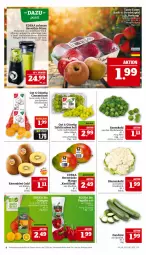 Gazetka promocyjna Marktkauf - Prospekt - Gazetka - ważna od 30.11 do 30.11.2024 - strona 6 - produkty: aktionspreis, Behälter, blume, blumen, blumenkohl, clementinen, decke, Deckel, deka, eis, HP, kiwi, Kiwi Gold, mango, Mixer, nuss, paprika, reis, rosen, Rosenkohl, rwe, smoothie, Strudel, tafeltrauben, Ti, trauben, zucchini